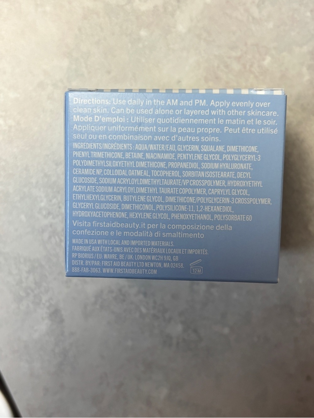 First Aid Beauty Hydrating Dewy Gel Cream 1.9 oz – Hyaluronic Acid – NIB - Picture 3 of 4